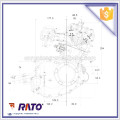 China fornecedor exportação moto motor ATV 250